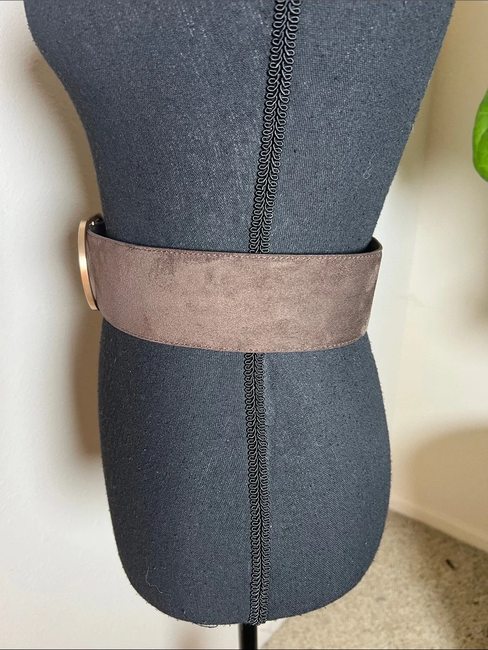 Banana Republic Women’s Wide Vegan Suede Belt in Size XS NWOTs in Espresso
